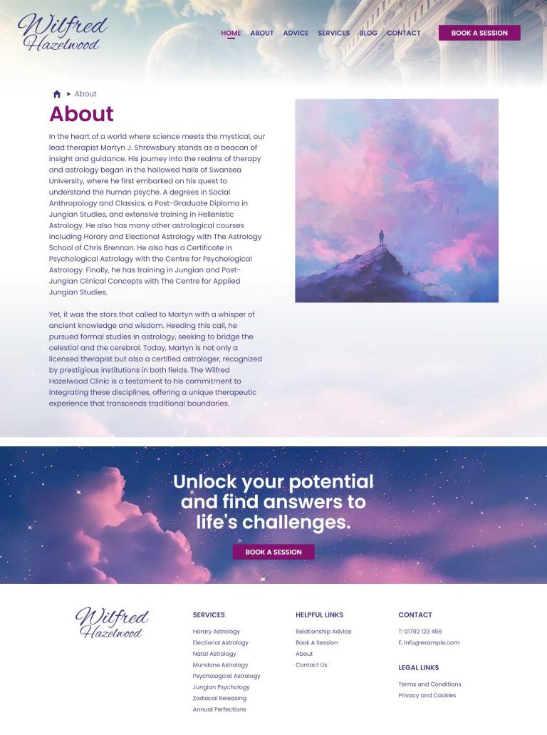 Wilfred Hazelwood Astrology - Image 2