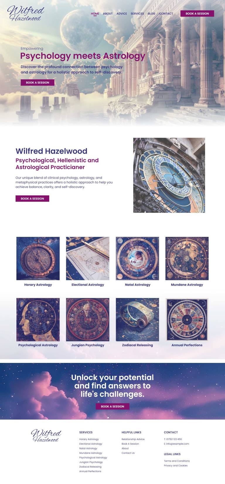 Wilfred Hazelwood Astrology - Image 1