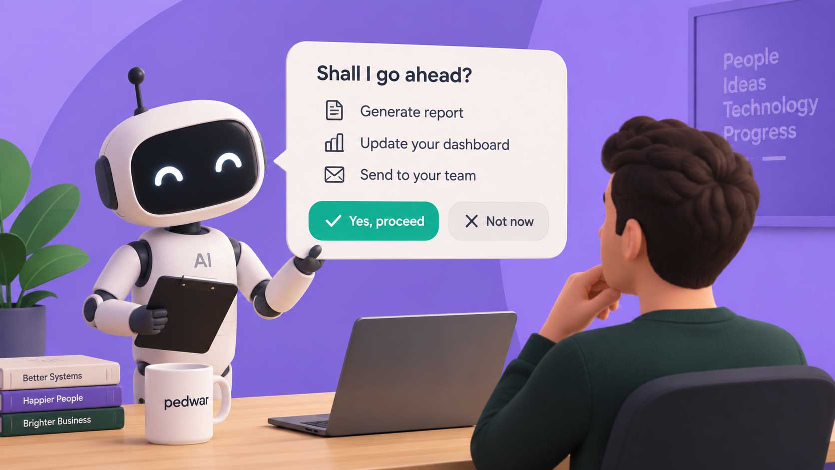 AI That Asks Before It Acts: Why the Best Systems Keep You in Charge