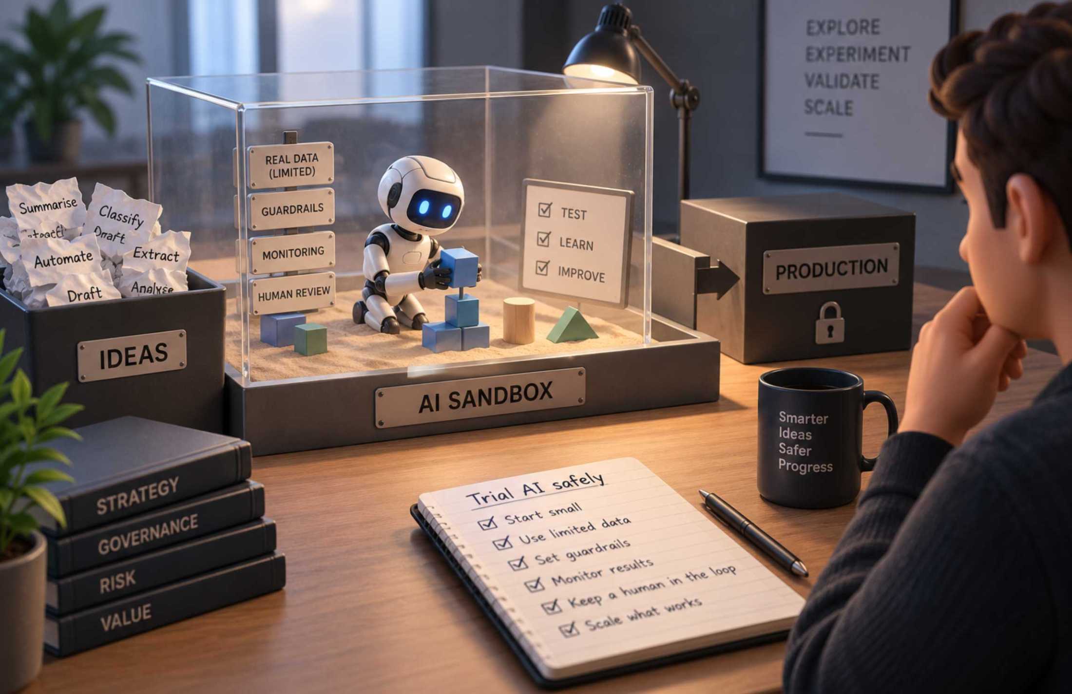 How to Trial AI in Your Business While Minimising Risk